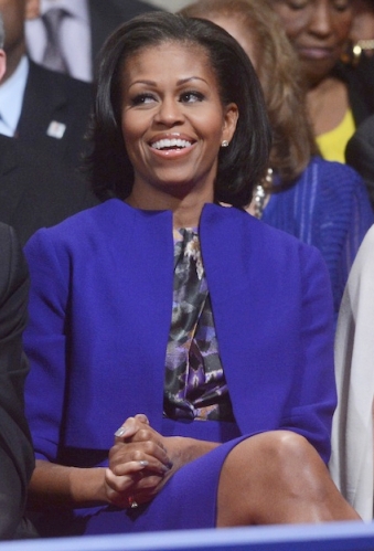 Michelle Obama, coiffure lady first