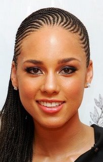 photos coiffure alicia keys nattes africaines