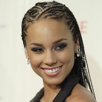 photos coiffure alicia keys tresses afro