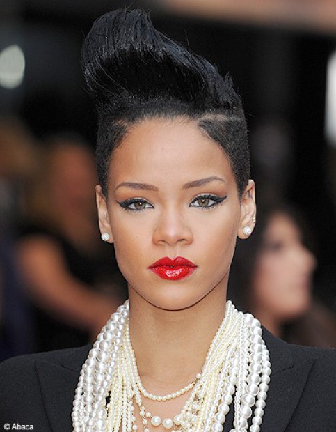 photos coiffure rihanna coiffure crete dressee