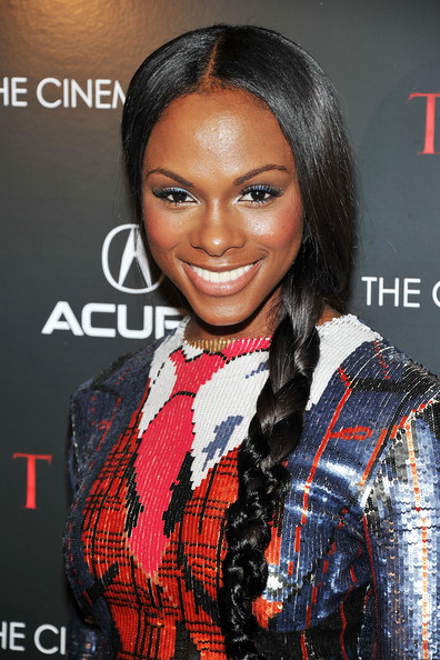 photos coiffure tika sumpter cheveux nattes